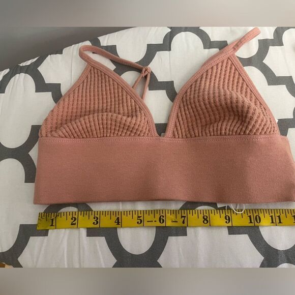 Jonathan Simkhai waffle cropped bra top NWT Size XS - Picture 6 of 8